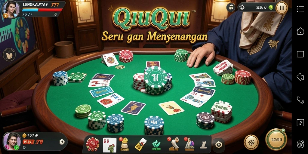 Screenshot gameplay QiuQiu yang menarik dan mengasyikkan.