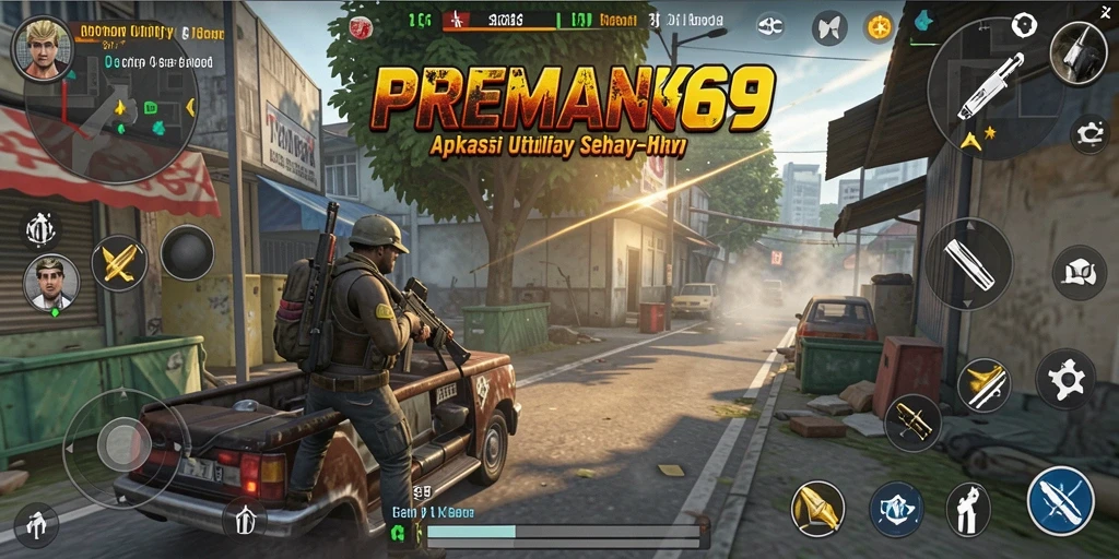 Tampilan antarmuka utama PREMAN69 untuk manajemen tugas.