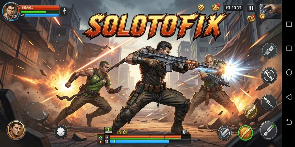 Tampilan menarik dari gameplay SOLOTOTO yang penuh aksi.