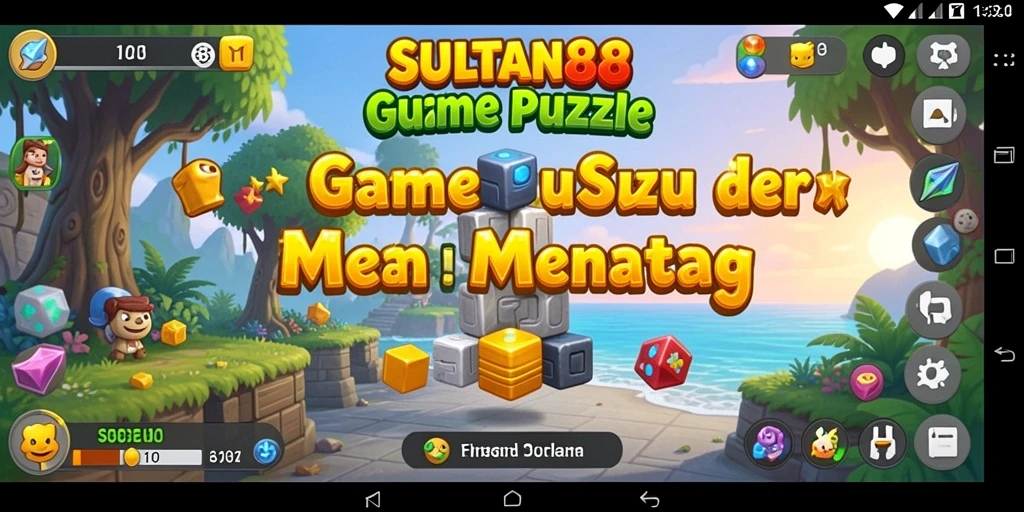 Tampilan gameplay seru dan menantang dari SULTAN88.