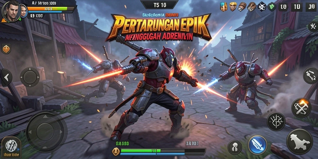 Tangkapan layar dari gameplay T6 yang menampilkan aksi pertarungan yang menegangkan.